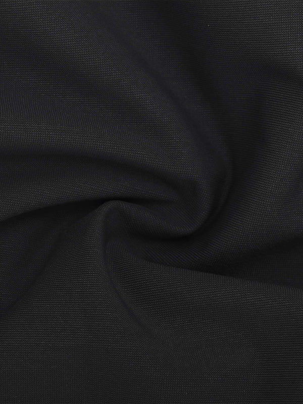 Shapewear – Solides, gerüschtes, figurformendes Bikinioberteil und -unterteil