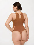 Shapewear Metallic Nahtloser Bauch-weg-Bodysuit mit hautfreundlichem Tragegefühl