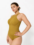 Shapewear Metallic Nahtloser Bauch-weg-Bodysuit mit hautfreundlichem Tragegefühl