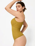 Shapewear Metallic Nahtloser Bauch-weg-Bodysuit mit hautfreundlichem Tragegefühl