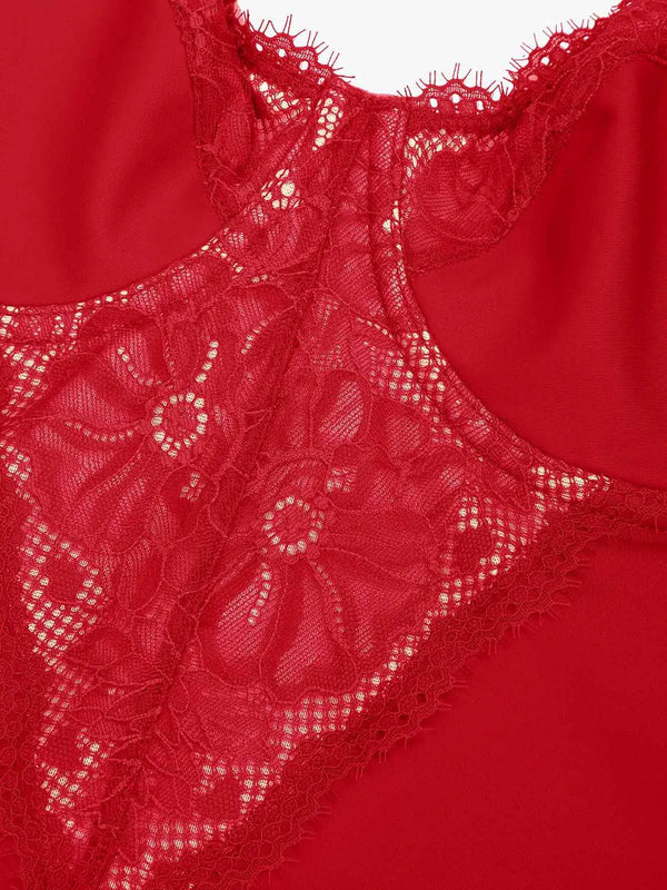 Shapewear Lace Inset Tummy Control Midi Dress