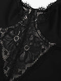 Shapewear Lace Inset Tummy Control Midi Dress