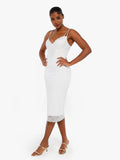 Shapewear Lace Inset Tummy Control Midi Dress