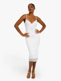 Shapewear Lace Inset Tummy Control Midi Dress