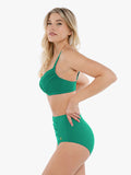 Completo bikini modellante con balza e controllo della pancia