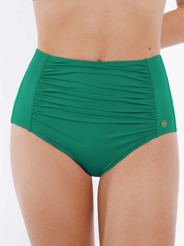 Completo bikini modellante con balza e controllo della pancia