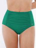 Completo bikini modellante con balza e controllo della pancia