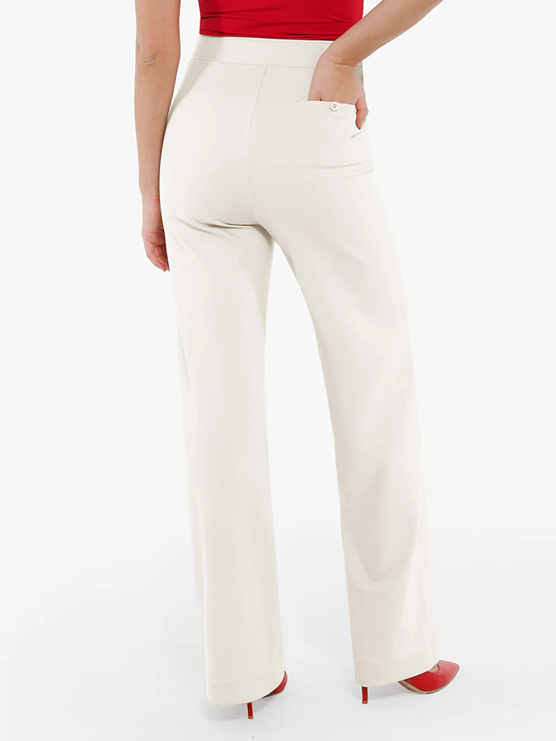 Shapewear Executive Ponte-Hose mit hoher Taille und weitem Bein