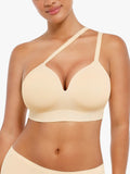 Soutien-gorge push-up sans coutures à col en V