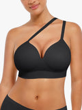 Soutien-gorge push-up sans coutures à col en V
