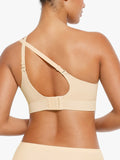 Soutien-gorge push-up sans coutures à col en V
