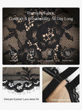 Popilush X Angela Shapewear Leopard Mesh Detachable Strap Sculpting Corset Top