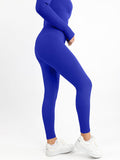 Nahtloser Shapewear-Overall mit Daumenloch und langen Ärmeln