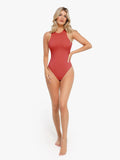 Popilush® Shapewear Cloudsense Sleeveless Cutaway Round Neck Bodysuit