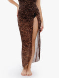 Costume da bagno con ferretto e copricostume Shapewear Tummy Control