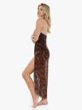 Costume da bagno con ferretto e copricostume Shapewear Tummy Control