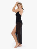 Costume da bagno con ferretto e copricostume Shapewear Tummy Control