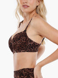 Completo bikini modellante con balza e controllo della pancia