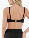 Completo bikini modellante con balza e controllo della pancia