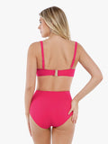 Completo bikini modellante con balza e controllo della pancia