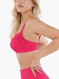 Completo bikini modellante con balza e controllo della pancia