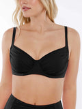 Completo bikini modellante con balza e controllo della pancia