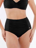 Completo bikini modellante con balza e controllo della pancia