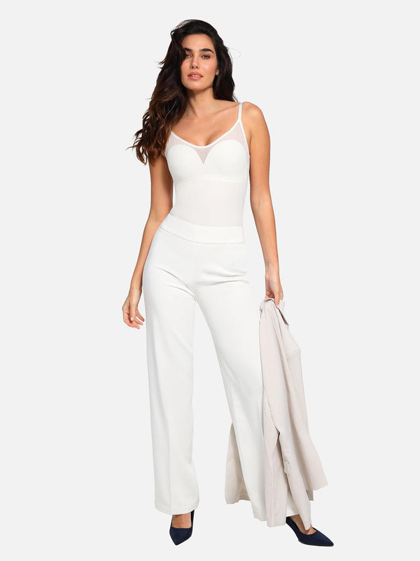 Body caraco en maille illusion amincissante Shapewear