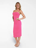Popilush? Cooling Bodycon Summer Dress The Shapewear Dress Bluetag Cooling Tube Maxi