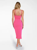 Popilush? Cooling Bodycon Summer Dress The Shapewear Dress Bluetag Cooling Tube Maxi