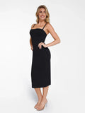 Popilush? Cooling Bodycon Summer Dress The Shapewear Dress Bluetag Cooling Tube Maxi