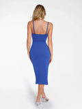 Popilush? Cooling Bodycon Summer Dress The Shapewear Dress Bluetag Cooling Tube Maxi