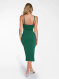 Popilush? Cooling Bodycon Summer Dress The Shapewear Dress Bluetag Cooling Tube Maxi