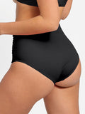 Completo bikini modellante con top e slip arricciati e modellanti