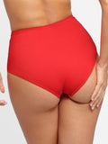 Completo bikini modellante con top e slip arricciati e modellanti